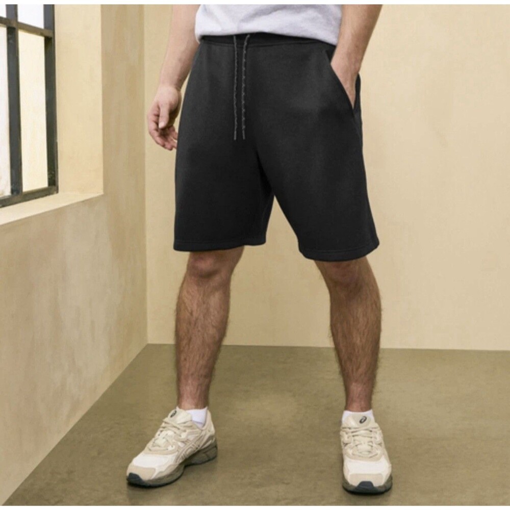 CSG Repetition Knit Shorts Men’s Size M – Black or Heather White Gray – Athletic